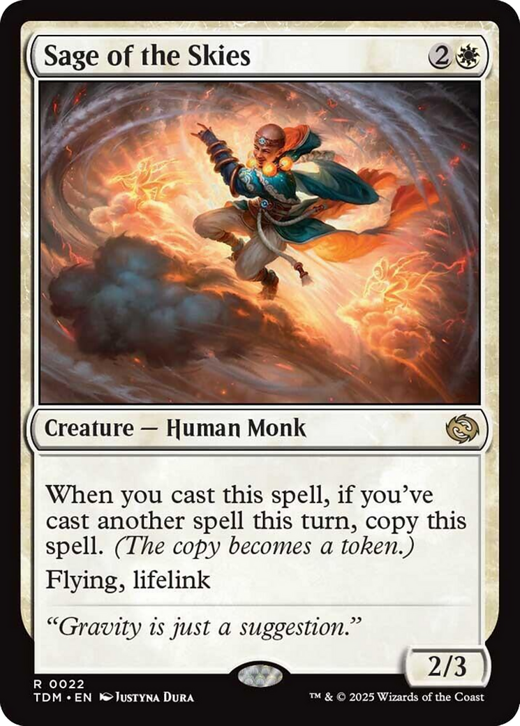 Sage of the Skies [Tarkir: Dragonstorm] | Game Master's Emporium (The New GME)