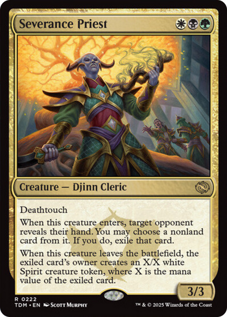 Severance Priest [Tarkir: Dragonstorm] | Game Master's Emporium (The New GME)