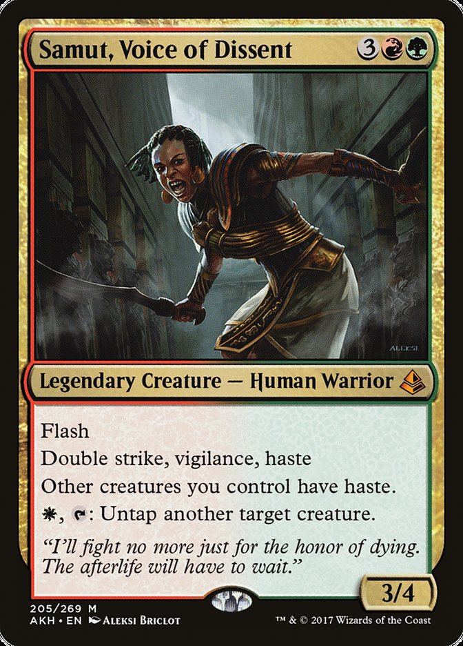 Samut, Voice of Dissent [Amonkhet] | Game Master's Emporium (The New GME)
