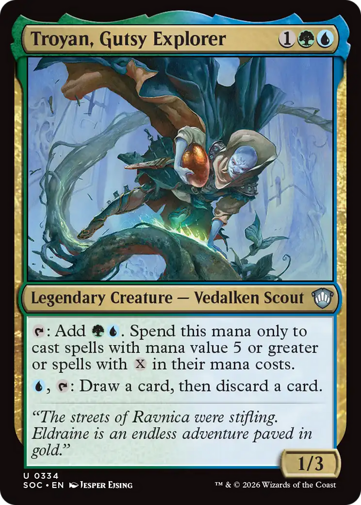 Troyan, Gutsy Explorer [Secrets of Strixhaven Commander] | Game Master's Emporium (The New GME)