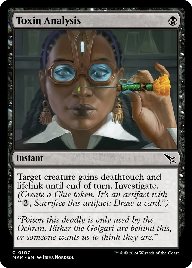 Toxin Analysis [Murders at Karlov Manor] | Game Master's Emporium (The New GME)