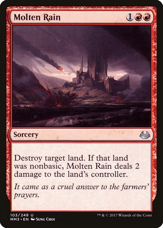 Molten Rain [Modern Masters 2017] | Game Master's Emporium (The New GME)
