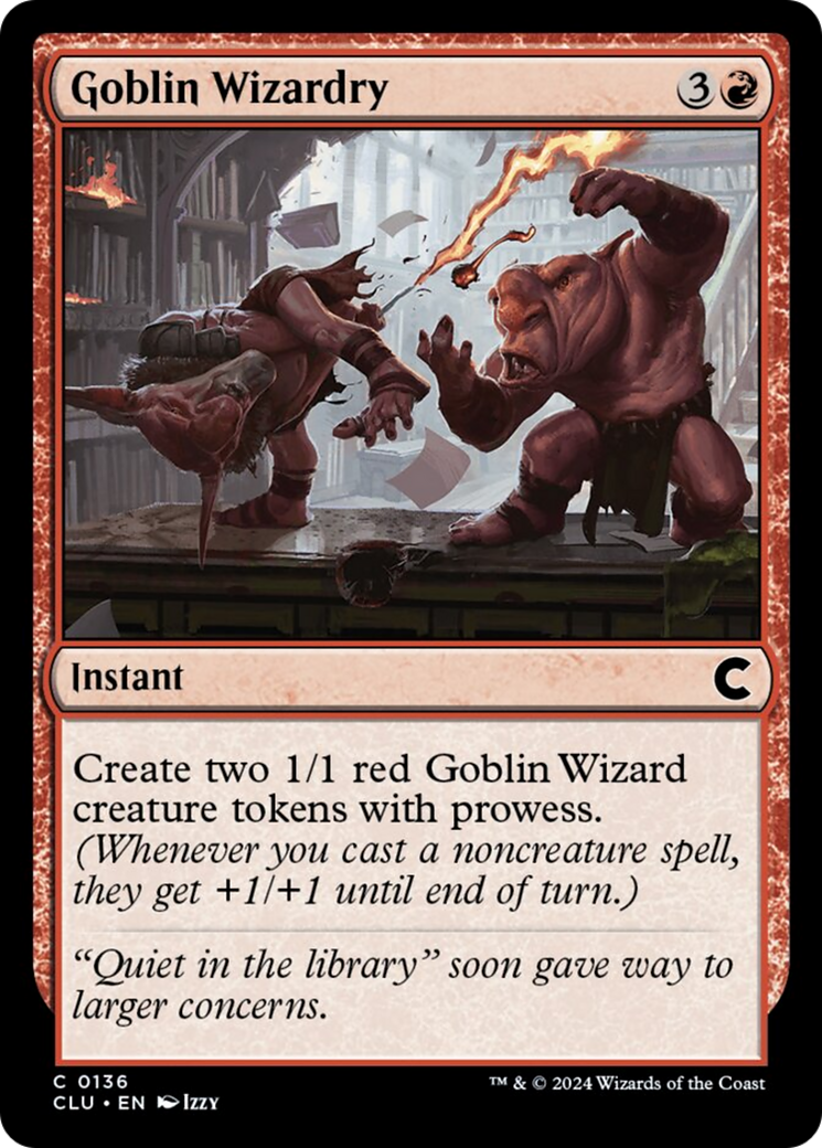 Goblin Wizardry [Ravnica: Clue Edition] | Game Master's Emporium (The New GME)