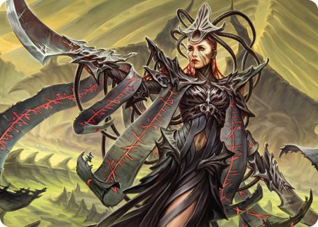 Testament Bearer Art Card [Phyrexia: All Will Be One Art Series] | Game Master's Emporium (The New GME)
