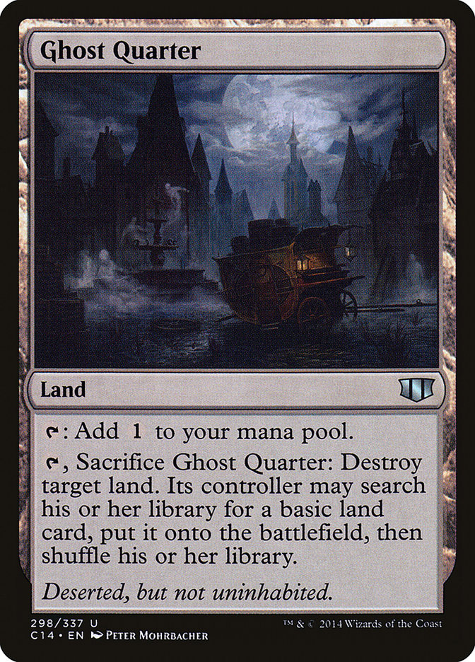 Ghost Quarter [Commander 2014] | Game Master's Emporium (The New GME)