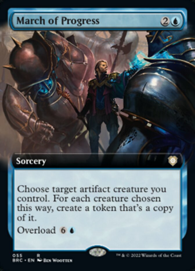 March of Progress (Extended Art) [The Brothers' War Commander] | Game Master's Emporium (The New GME)