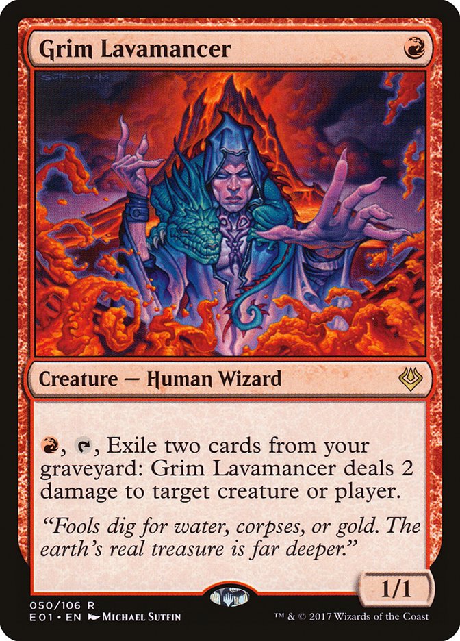 Grim Lavamancer [Archenemy: Nicol Bolas] | Game Master's Emporium (The New GME)