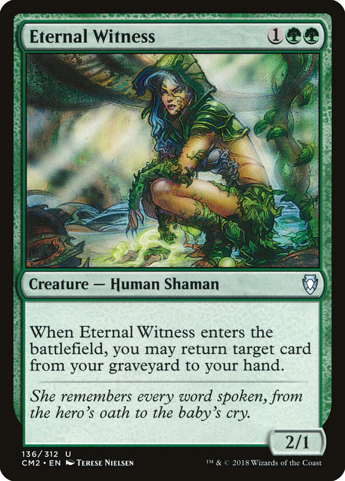 Eternal Witness [Commander Anthology Volume II] | Game Master's Emporium (The New GME)