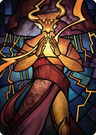 Najal, the Storm Runner Art Card [Dominaria United Art Series] | Game Master's Emporium (The New GME)