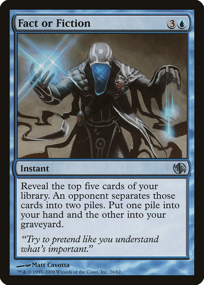 Fact or Fiction [Duel Decks: Jace vs. Chandra] | Game Master's Emporium (The New GME)