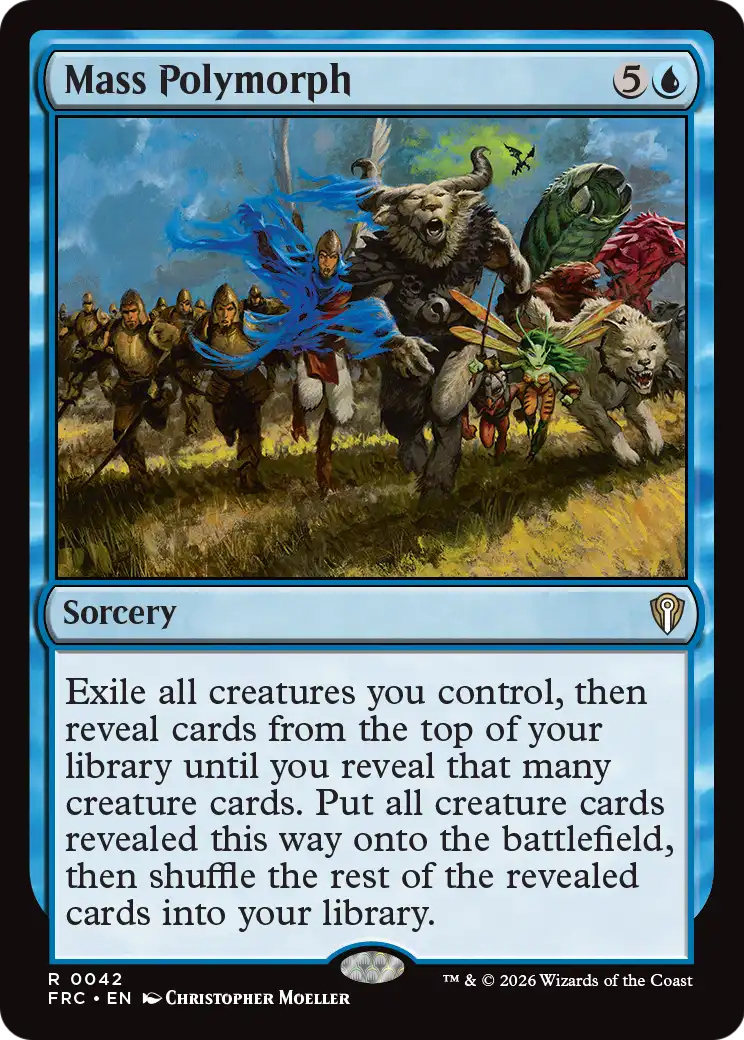 Mass Polymorph [Reality Fracture Commander] | Game Master's Emporium (The New GME)
