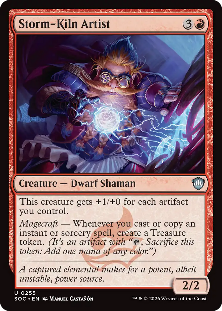 Storm-Kiln Artist [Secrets of Strixhaven Commander] | Game Master's Emporium (The New GME)