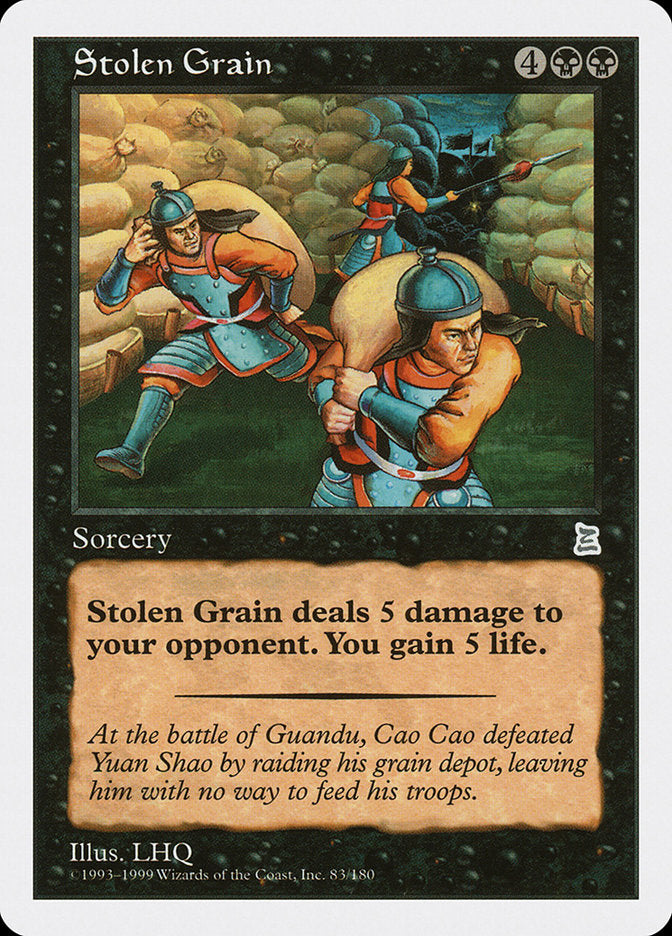 Stolen Grain [Portal Three Kingdoms] | Game Master's Emporium (The New GME)