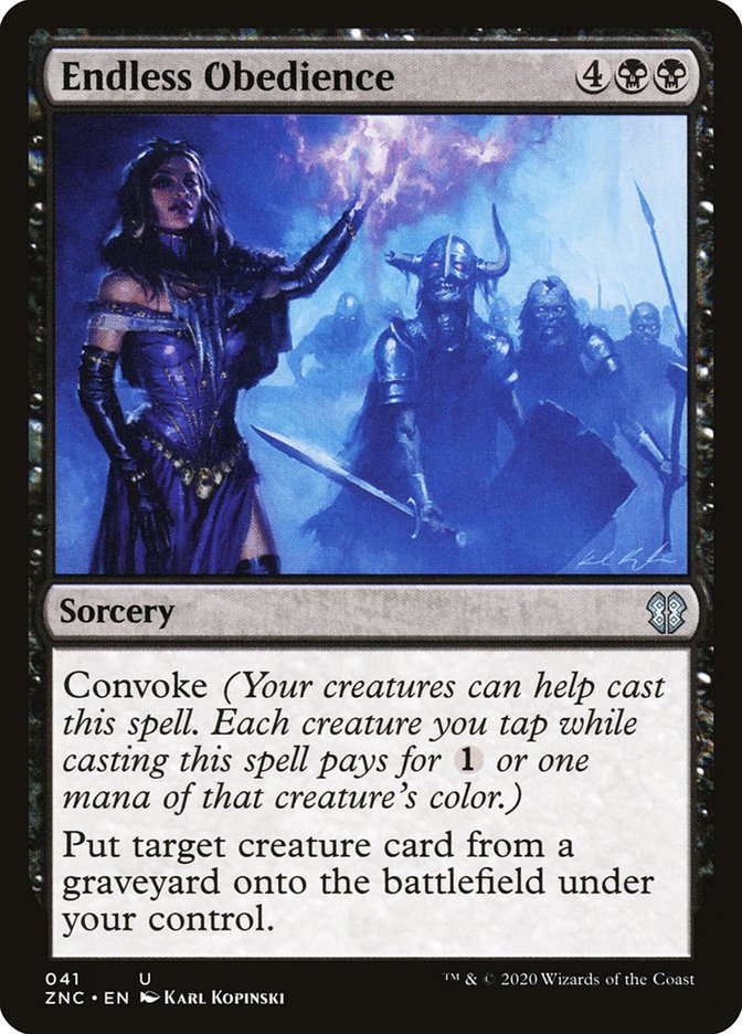 Endless Obedience [Zendikar Rising Commander] | Game Master's Emporium (The New GME)