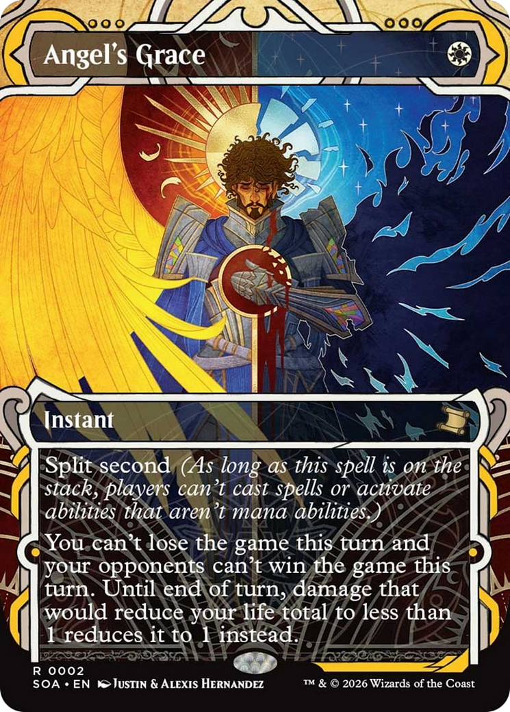 Angel's Grace (Japanese) [Secrets of Strixhaven: Mystical Archive] | Game Master's Emporium (The New GME)