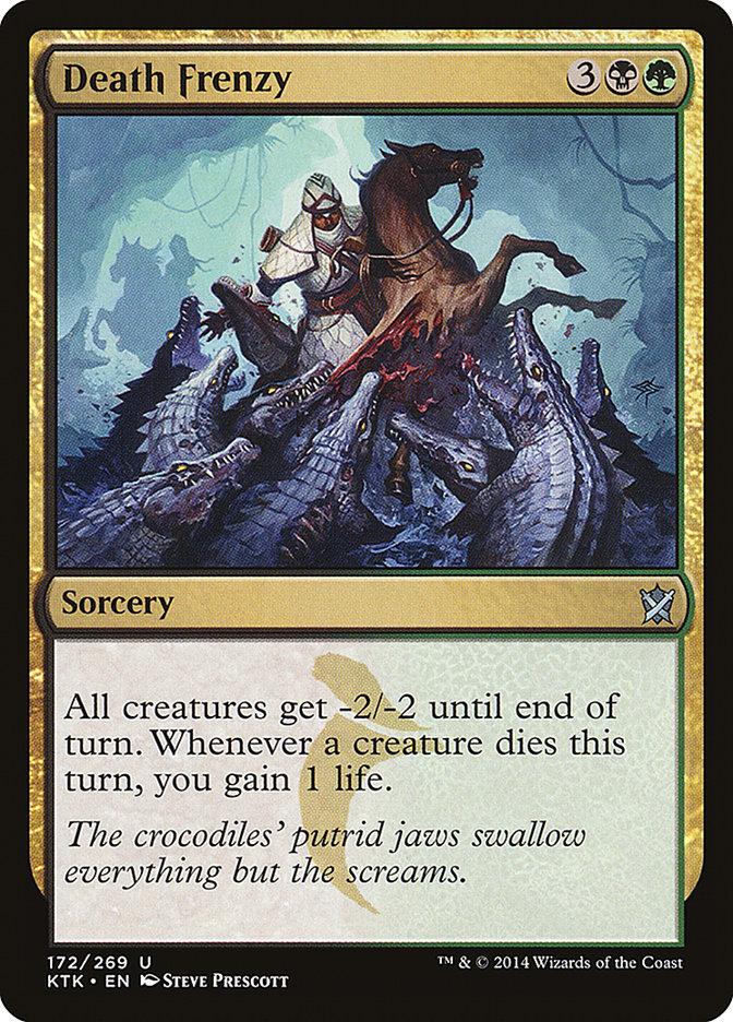 Death Frenzy [Khans of Tarkir] | Game Master's Emporium (The New GME)