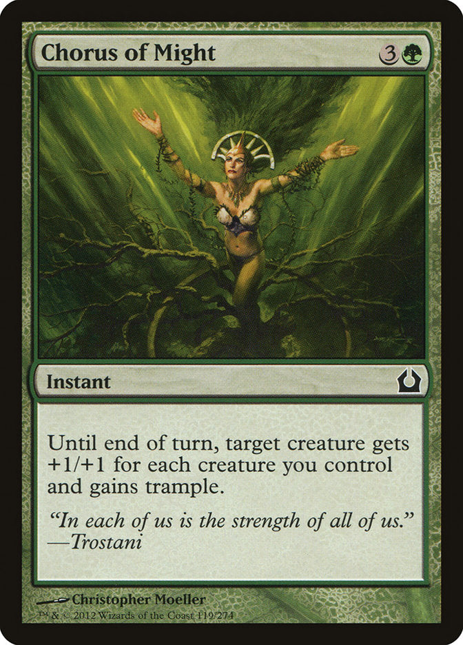 Chorus of Might [Return to Ravnica] | Game Master's Emporium (The New GME)