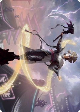 Naomi, Pillar of Order Art Card [Kamigawa: Neon Dynasty Art Series] | Game Master's Emporium (The New GME)