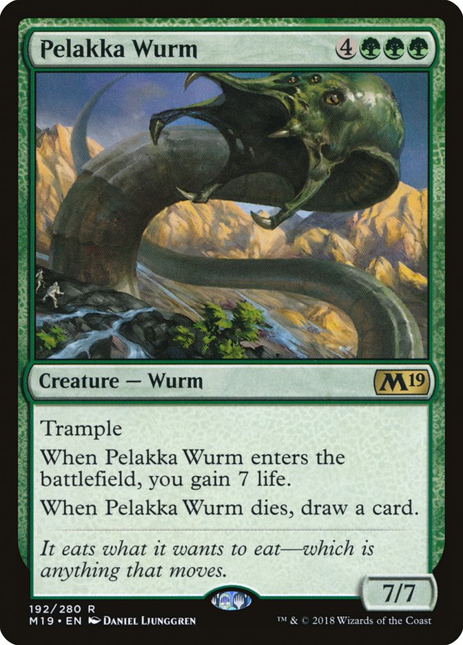 Pelakka Wurm [Core Set 2019] | Game Master's Emporium (The New GME)