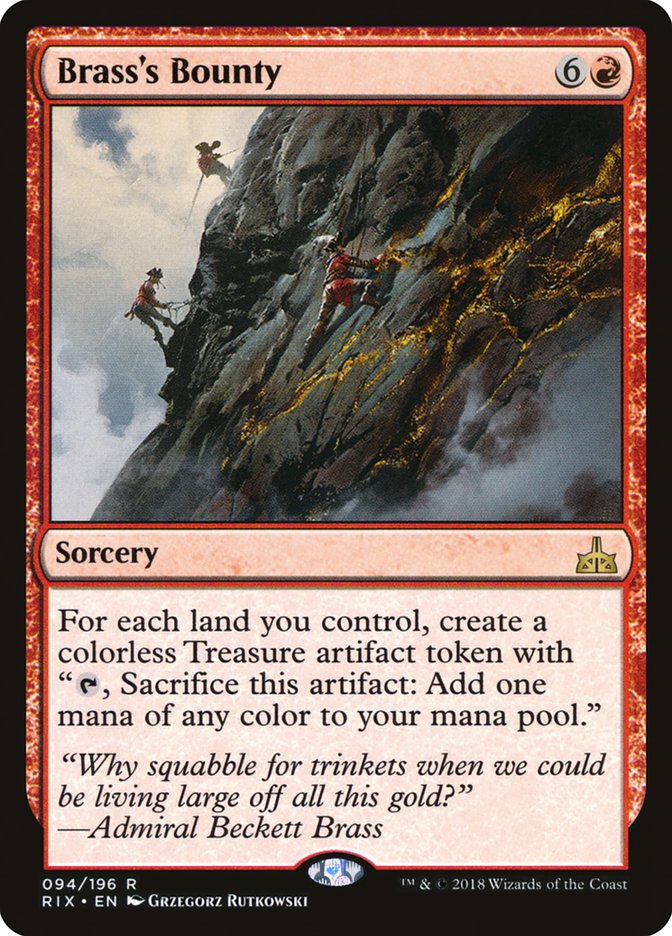 Brass's Bounty [Rivals of Ixalan] | Game Master's Emporium (The New GME)