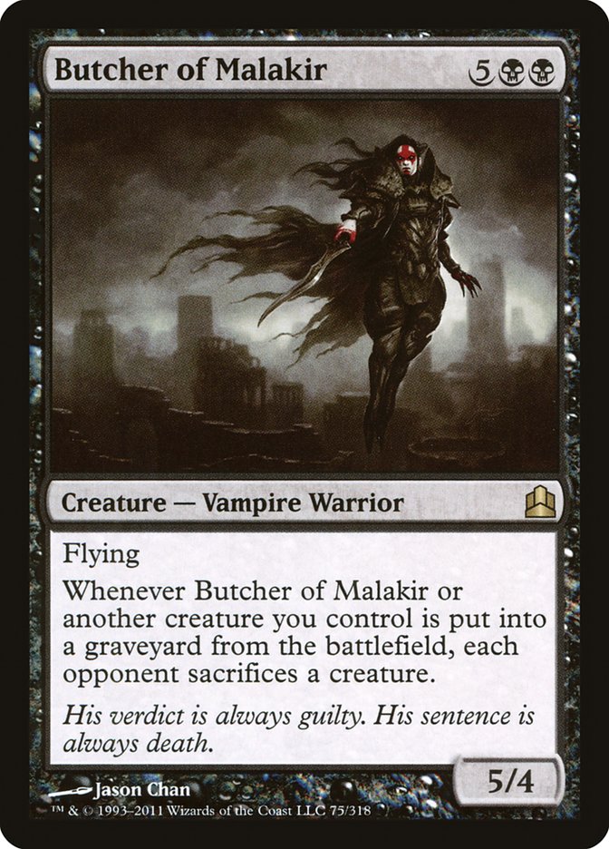 Butcher of Malakir [Commander 2011] | Game Master's Emporium (The New GME)