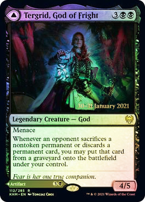 Tergrid, God of Fright // Tergrid's Lantern [Kaldheim Prerelease Promos] | Game Master's Emporium (The New GME)
