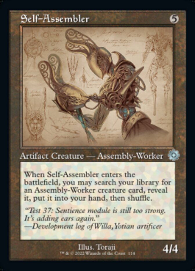 Self-Assembler (Retro Schematic) [The Brothers' War Retro Artifacts] | Game Master's Emporium (The New GME)