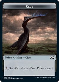 Clue // Elemental Double-Sided Token [Double Masters Tokens] | Game Master's Emporium (The New GME)