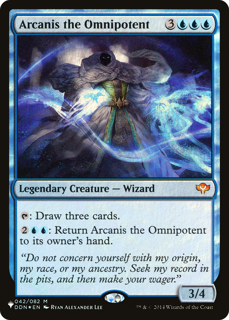 Arcanis the Omnipotent [The List Reprints] | Game Master's Emporium (The New GME)