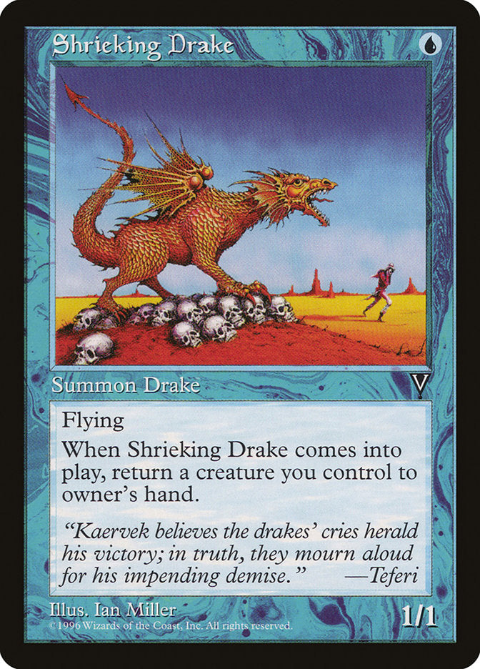 Shrieking Drake [Visions] | Game Master's Emporium (The New GME)