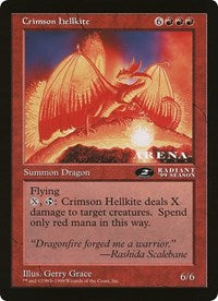 Crimson Hellkite (Oversized) [Oversize Cards] | Game Master's Emporium (The New GME)