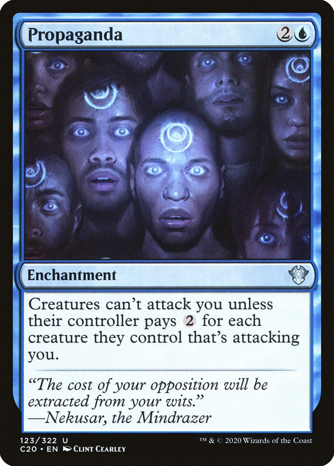 Propaganda [Commander 2020] | Game Master's Emporium (The New GME)