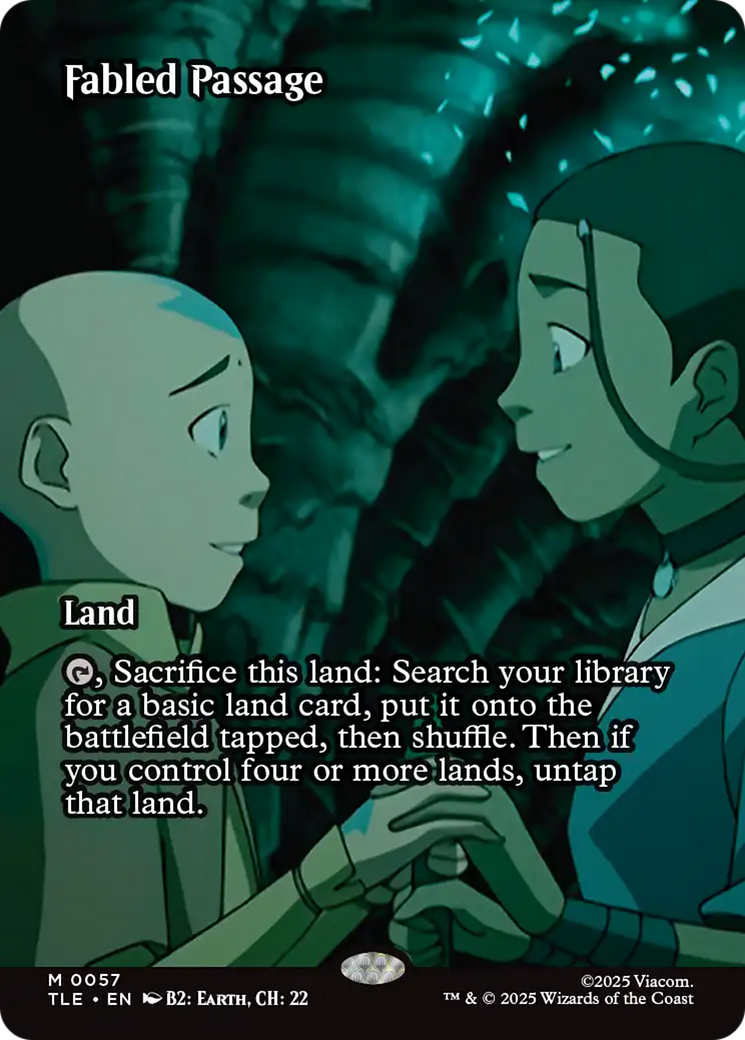 Fabled Passage (Borderless) [Avatar: The Last Airbender: Eternal-Legal] | Game Master's Emporium (The New GME)