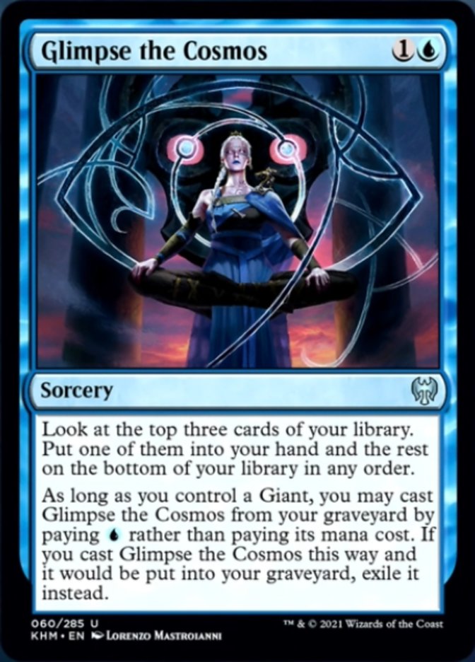 Glimpse the Cosmos [Kaldheim] | Game Master's Emporium (The New GME)