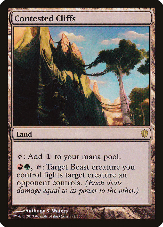 Contested Cliffs [Commander 2013] | Game Master's Emporium (The New GME)