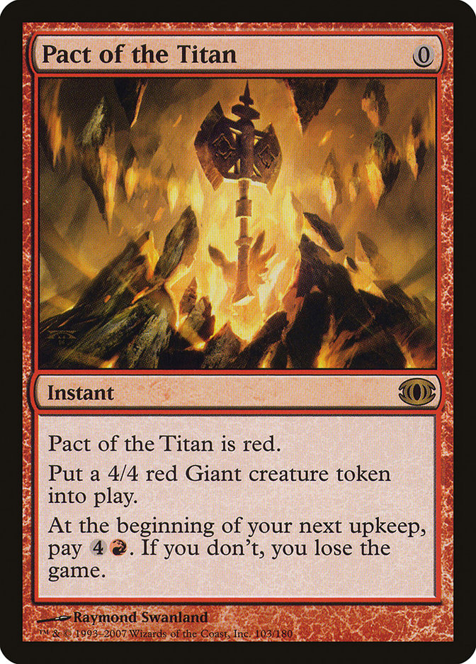 Pact of the Titan [Future Sight] | Game Master's Emporium (The New GME)
