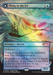 Thing in the Ice // Awoken Horror (Borderless Alternate Art) [Regional Championship Qualifiers 2023] | Game Master's Emporium (The New GME)