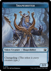The Monarch // Shapeshifter Double-Sided Token [March of the Machine Commander Tokens] | Game Master's Emporium (The New GME)