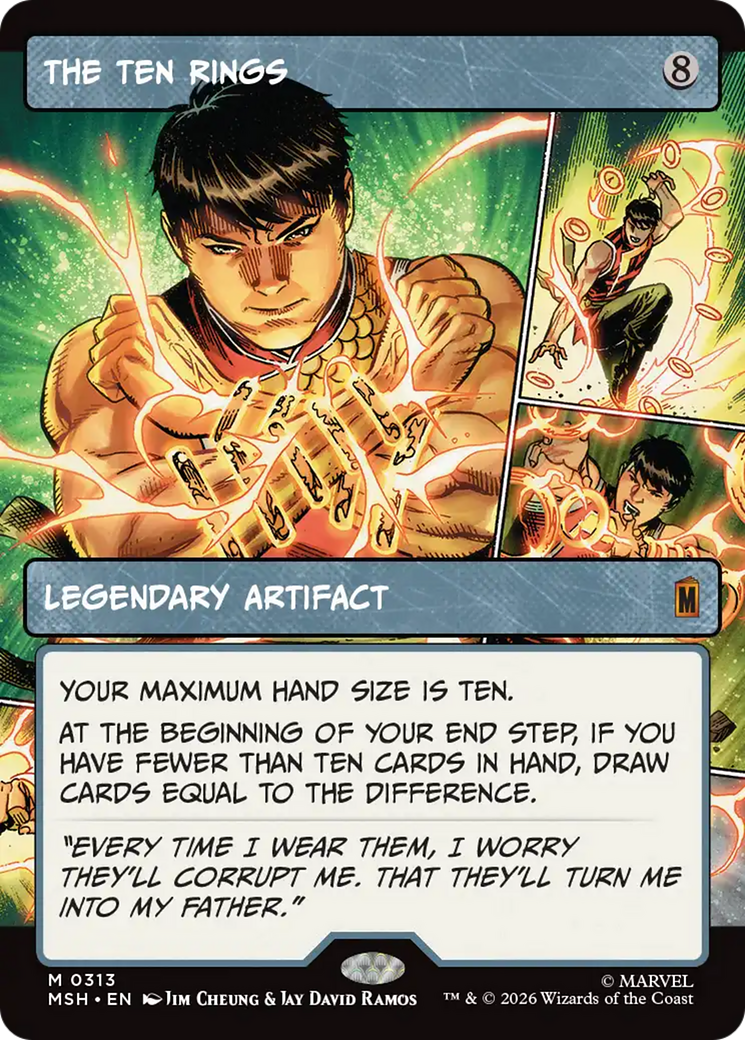 The Ten Rings (Borderless) [Marvel Super Heroes] | Game Master's Emporium (The New GME)