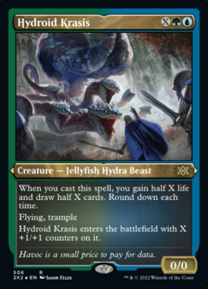 Hydroid Krasis (Foil Etched) [Double Masters 2022] | Game Master's Emporium (The New GME)