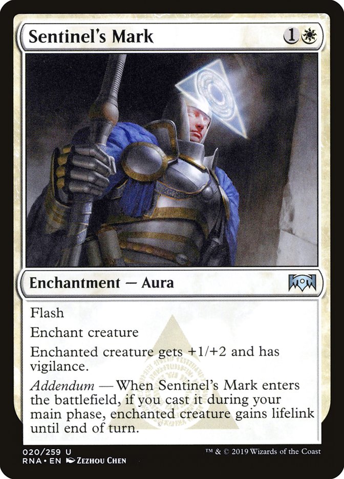 Sentinel's Mark [Ravnica Allegiance] | Game Master's Emporium (The New GME)