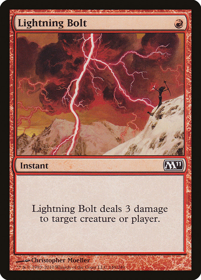 Lightning Bolt [Magic 2011] | Game Master's Emporium (The New GME)