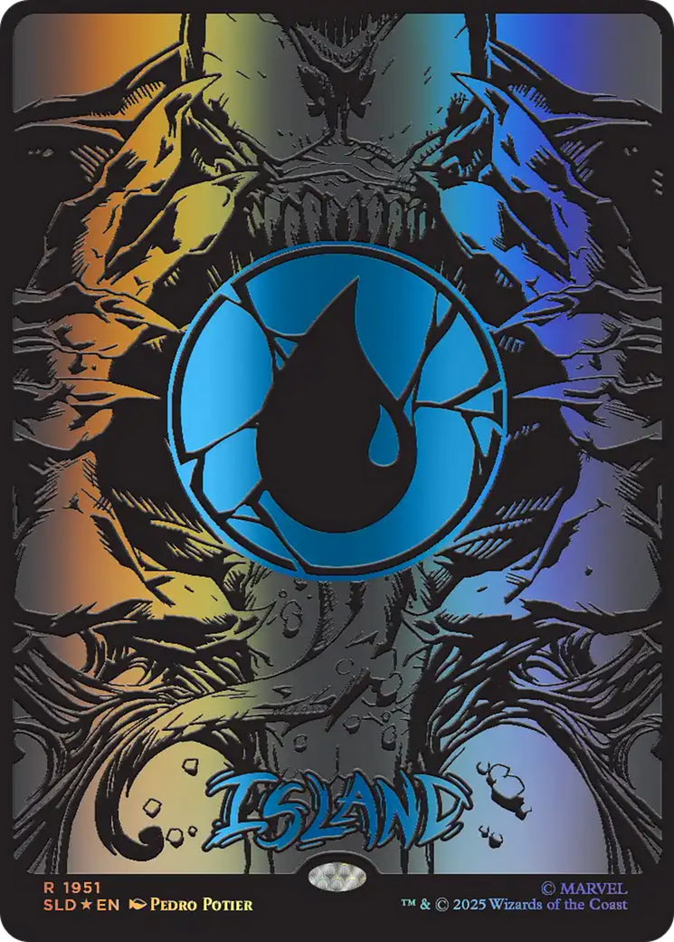 Island (1951) (Raised Foil) [Secret Lair Drop Series] | Game Master's Emporium (The New GME)