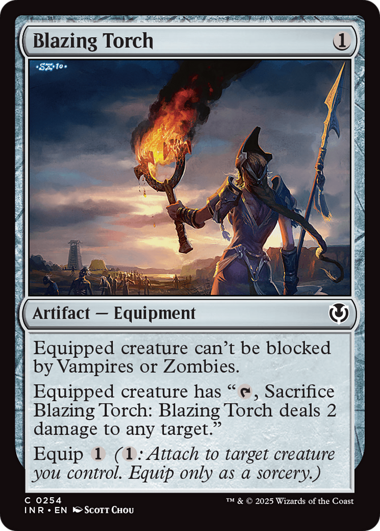 Blazing Torch [Innistrad Remastered] | Game Master's Emporium (The New GME)