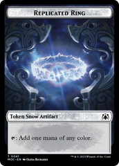 Food // Replicated Ring Double-Sided Token [March of the Machine Commander Tokens] | Game Master's Emporium (The New GME)