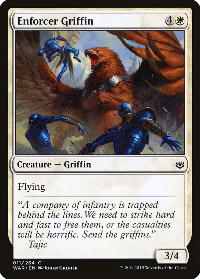Enforcer Griffin [War of the Spark] | Game Master's Emporium (The New GME)