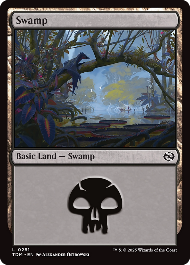 Swamp (0281) [Tarkir: Dragonstorm] | Game Master's Emporium (The New GME)
