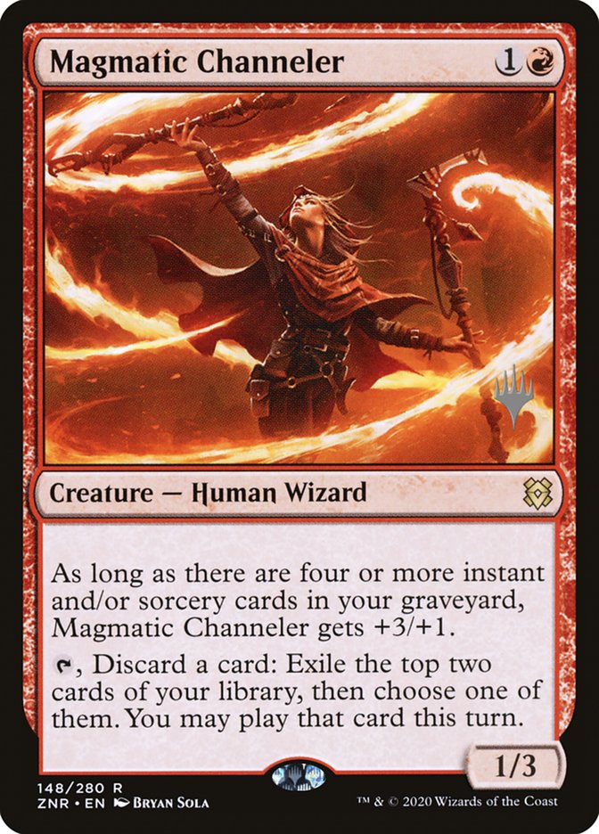 Magmatic Channeler (Promo Pack) [Zendikar Rising Promos] | Game Master's Emporium (The New GME)
