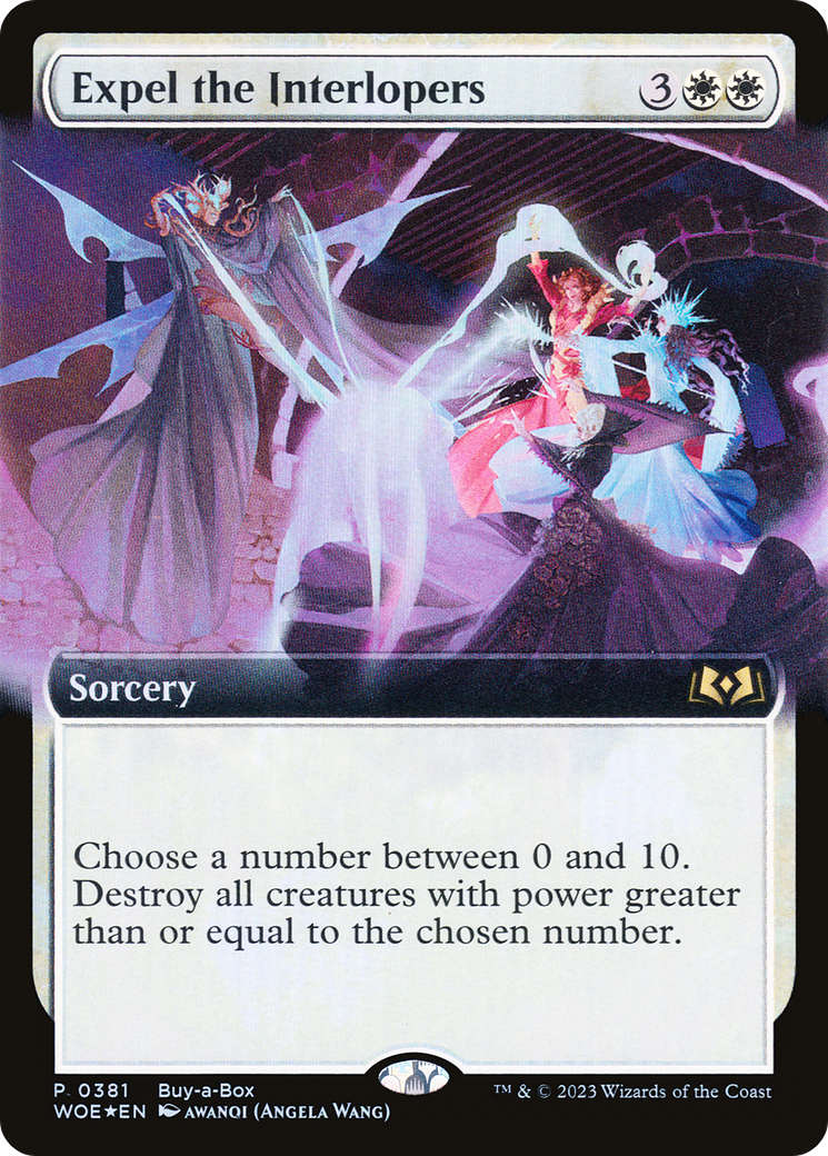 Expel the Interlopers (Buy-A-Box) [Wilds of Eldraine Promos] | Game Master's Emporium (The New GME)