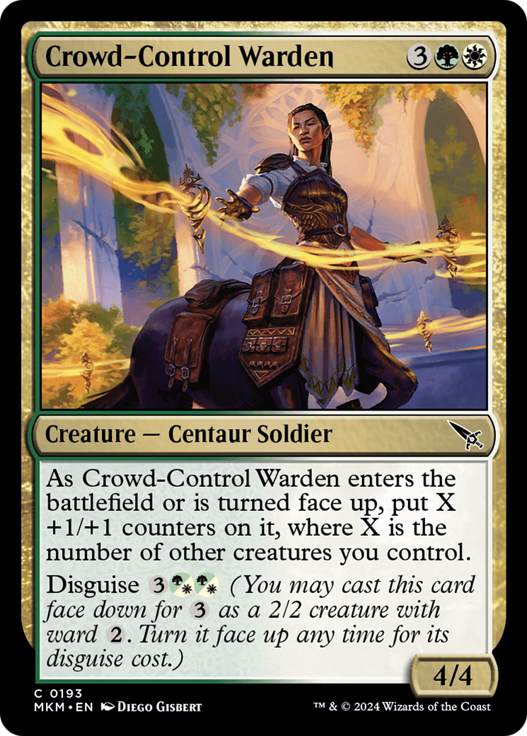 Crowd-Control Warden [Murders at Karlov Manor] | Game Master's Emporium (The New GME)
